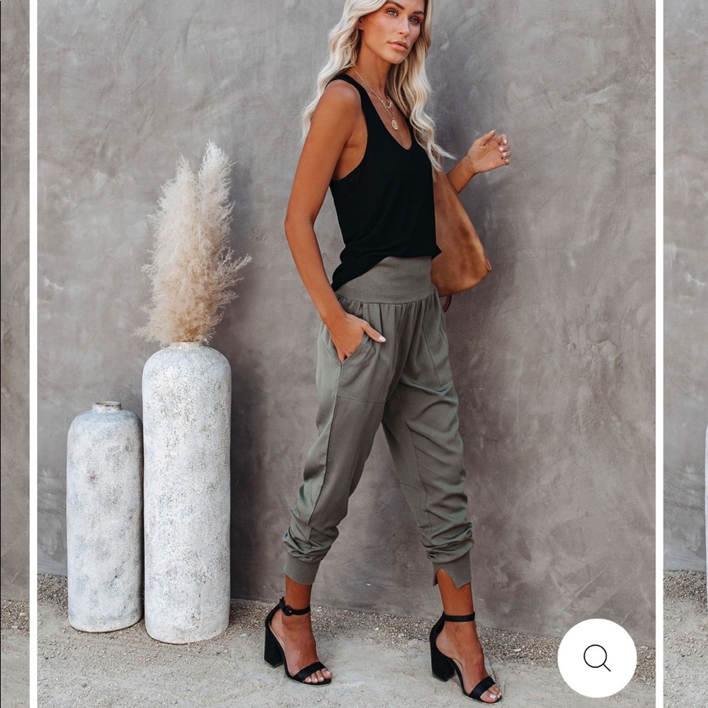 Pocketed Cotton Joggers
